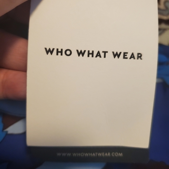 NEW Who What Wear High Neck Floral Dress - Picture 15 of 16